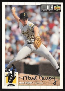 1994 Collector's Choice #584 Mark Dewey Silver Signature NM-MT / Better