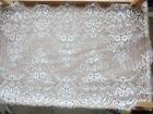 15.7" Wide Retro Floral Embroidery Chantilly Lace Trim for Bridal Gown 3 Meters
