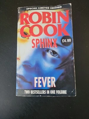 ROBIN COOK Sphinx ROBIN COOK Fever Special Limited Edition Vtg ROBIN COOK Book Foto 1 de 4