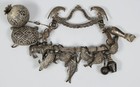 PENCA DE BALANGANDAN Silber Sklaven Schmuck Brasilien um ~1840 Slave Jewellery