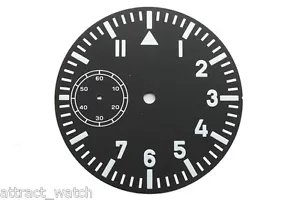 Quadrante Orologio 38,9 mm per 6497 3600 movimento blu luminoso piastra orologio da polso - Foto 1 di 6