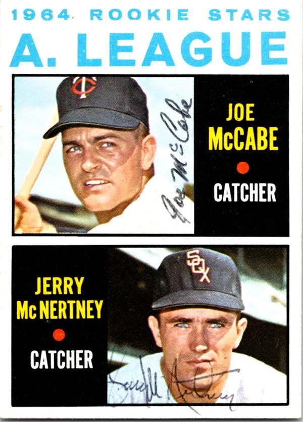 Joe McCabe & Jerry McNertney signed baseball card 1964 Topps Rookie Stars #564 - Image 1 of 1