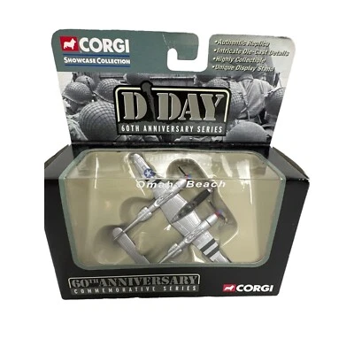 CORGI D-DAY Omaha Beach 60 Aniversario Serie P-38 Lightning 352nd Fighter Foto 1 de 4