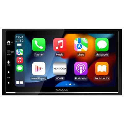 Kenwood DMX7722DABS Wireless Apple CarPlay Android Auto DAB Bluetooth Car Stereo - Image 1 of 3