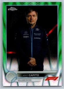 2022 Topps Chrome F1 Green Jost Capito /99 - Bild 1 von 2