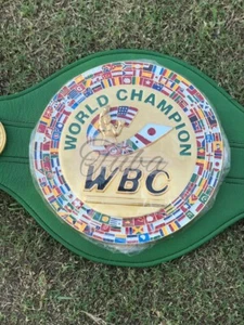 Neu WBC Boxen Champion Schiffsgürtel Erwachsenengröße Ledergürtel - Bild 1 von 9