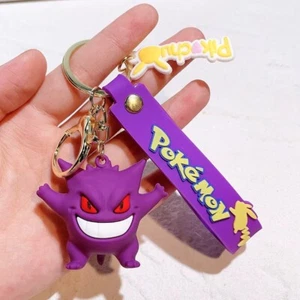 Pokemon Portachiavi Gengar 3d PVC Nuovo - Foto 1 di 1