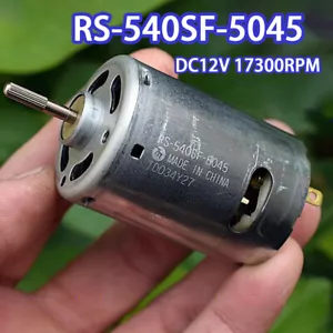 Gleichstrommotor RS-540SF-5045 DC 6V-12V High Speed Motoren Gleichstrom Elektro - Bild 1 von 6