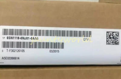 6SN1 118-0NJ01-0AA0 NEW SIEMENS 6SN1118-0NJ01-0AA0 SIMODRIVE 611 U Control Unit - Image 1 of 3