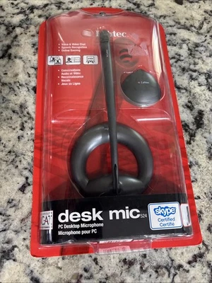 NEW SEALED--Labtec 524 Desktop Microphone w/Monitor Mount - Image 1 of 2