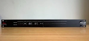 dbx AFS224 Professional Products Advance Feedback Suppression Processor Used JP - Picture 1 of 7