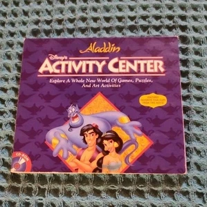 Disney's Activity Center Aladdin CD-Rom Mac or Win 1994 Walt Disney - Picture 1 of 3