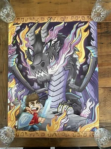 Pósters de anime manga Minecraft DanTDM tú decides - Imagen 1 de 4