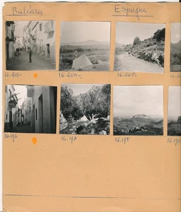 BALEARES c. 1960 - 10Photos Planche Contacts Espagne - PL 3021 - Picture 1 of 6