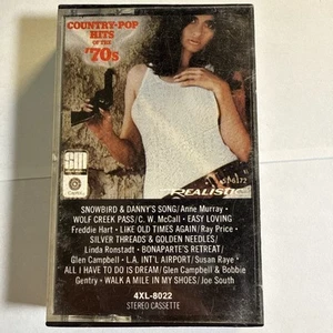 Various Artist- Country Pop Hits Of The 70's- Cassette Tape 1976 Capitol Records - Picture 1 of 3