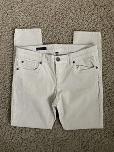 Kut From the Kloth size 6P Diana Skinny Petite fine wale tan corduroy pants - Picture 1 of 4