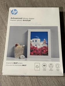 HP Advanced Glossy Photo Paper | 60 arkuszy | 5 x 7 cali | Q8690A - Zdjęcie 1 z 2