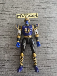 Figurine Power Rangers Bleu / Navy Ninja Storm BANDAI 2002 OCCASION - Picture 1 of 15