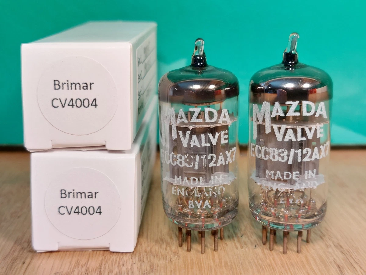2本 ムラード ECC83 12AX7 BVA ブリマー 新品? 未使用? Amazon | 12AX7/ECC83 Mullard ムラード ノーマル 真空管PX10【1年