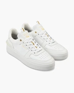 Zapatillas deportivas cruyff de cuero blanco para hombre con respaldo - Imagen 1 de 3