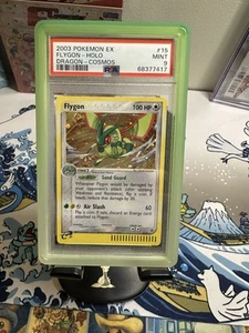 PSA 9 Flygon 15/97 Cosmos Holo EX Dragon Holo Promo Pokemon TCG - Picture 1 of 2
