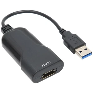 USB Video Card 1080P 60Hz HD Multimedia Interface Video Record Box F NEW - Afbeelding 1 van 12