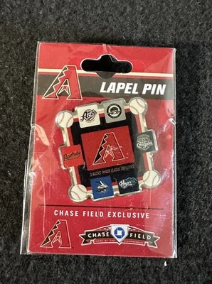 MLB Arizona Diamondbacks Chase Field Exclusive Minor League Affiliates Lapel Pin - Image 1 of 2