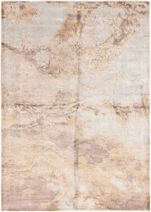 Hand Knotted Area Rug 5'3" x 7'6" Traditional Wool Carpet - Picture 1 of 9