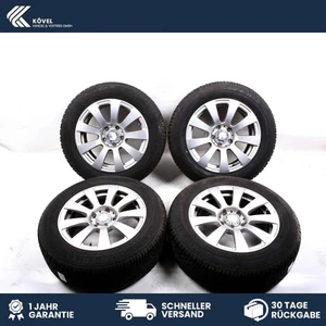 4x Komplett Winterräder Alufelgen Mercedes E-Klasse 7Jx16H2 ET38 A2124010002 - Bild 1 von 9