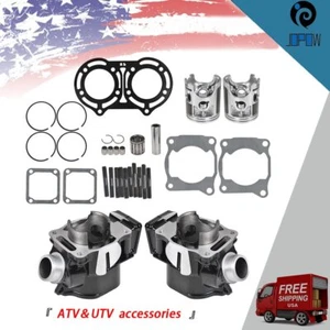 For Yamaha Banshee 350 YFZ350 Cylinder Piston Gasket Top End Kit 1987-2006 USA - Foto 1 di 10