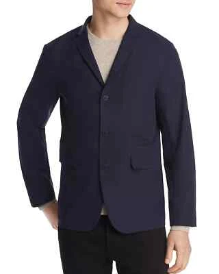 Blazer Descente Para Hombre Azul Marino Pecho Único, Calce Ajustado Talla Grande Foto 1 de 2
