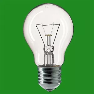 4x 150W Incandescent Clear GLS Dimmable ES E27 Edison Screw Light Bulbs Filament - Picture 1 of 1