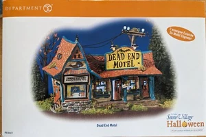 Department 56 Village Series Halloween "Dead End Motel" - retired - Picture 1 of 2