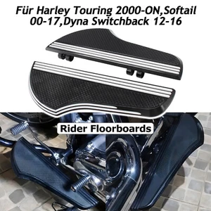 Estriberas delanteras para Harley Touring 00-ON, Dyna Switchback 12-16, Softail 00-17 - Imagen 1 de 13