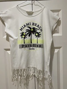 H&M Tropical Style Top Age 14+ - Picture 1 of 10