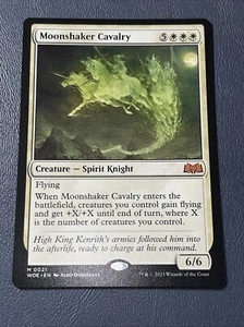 Moonshaker Cavalry 21 MTG Wilds of Eldraine (WOE) Mythic NM - Bild 1 von 2