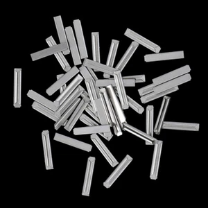 GD02 50pcs HO OO Scale 1:87 Metal Track Fishplates Rail Joiners for Code 100 - Picture 1 of 5