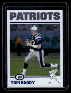 Tom Brady 2004 Topps Chrome Base New England Patriots #125 Near Mint