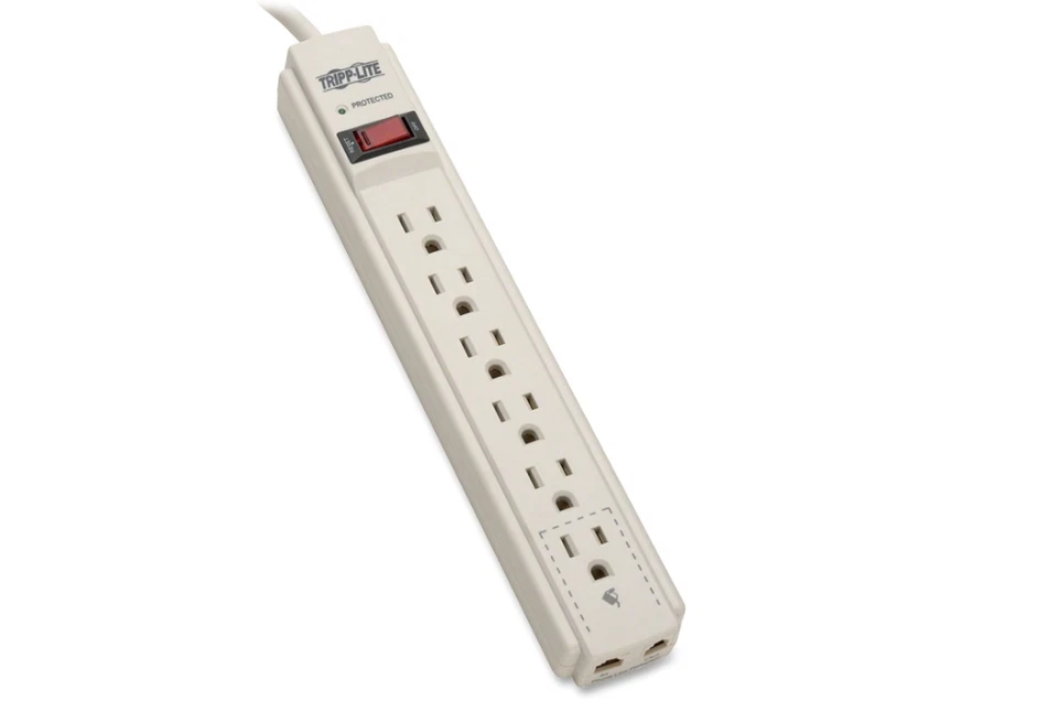 Tripp Lite 4 pies 6 salidas 720 julios (tlp604tel) (NUEVO SELLADO DE FÁBRICA) Foto 1 de 1