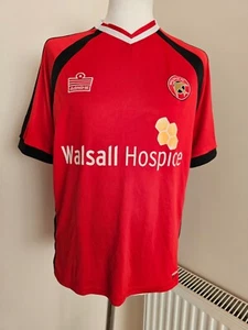 WALSALL FC ADMIRAL 2010 RED HOME SHIRT ADULT SIZE MEDIUM - Picture 1 of 13