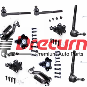 JUEGO DE 10 PIEZAS Kit de Dirección Barra de Atar Bola Articulación Brazo de Inactividad para GMC Safari Astro AWD - Imagen 1 de 4