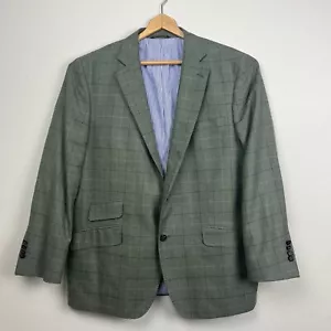 Blazer 46R Brooks Brothers Madison tessuto di lusso blazer luna in misto lana verde - Foto 1 di 21