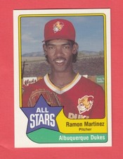 1989 TCMA Minor League All Stars # 40 Ramon Martinez - Albuquerque Dukes