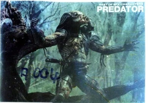 11"PREDATOR THREATENING SCI-FI CLASSIC MOVIE Unbuilt Unpaint Vinyl Model Kit 1/6 - Picture 1 of 2