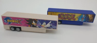 2005 Matchbox 5.5 Inch Tractor Trailer Trucks Yu-Gi-Oh & Sonic X Die-Cast - Image 1 of 4