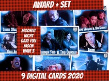 Topps Card Trader Twd The Walking Dead Award + Set (1+8) Moonlit Night Gaze 2020