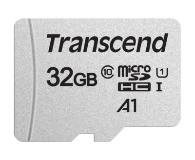Transcend 32GB 300S microSDXC UHS-I CL10 Memory Card 95MB/sec TS32GUSD300S - Image 1 of 2