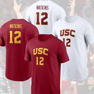 HOT NEW !! JuJu Watkins #12 USC Trojan 2025 Player Name & Number Fast Shipping - Picture 1 of 7