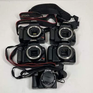Lot of 5 Broken Canon Digital Cameras - Picture 1 of 17
