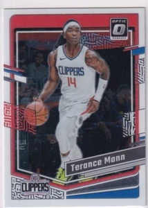Panini 2023-24 Donruss Optic NBA No. 71 Terance Mann - Picture 1 of 2